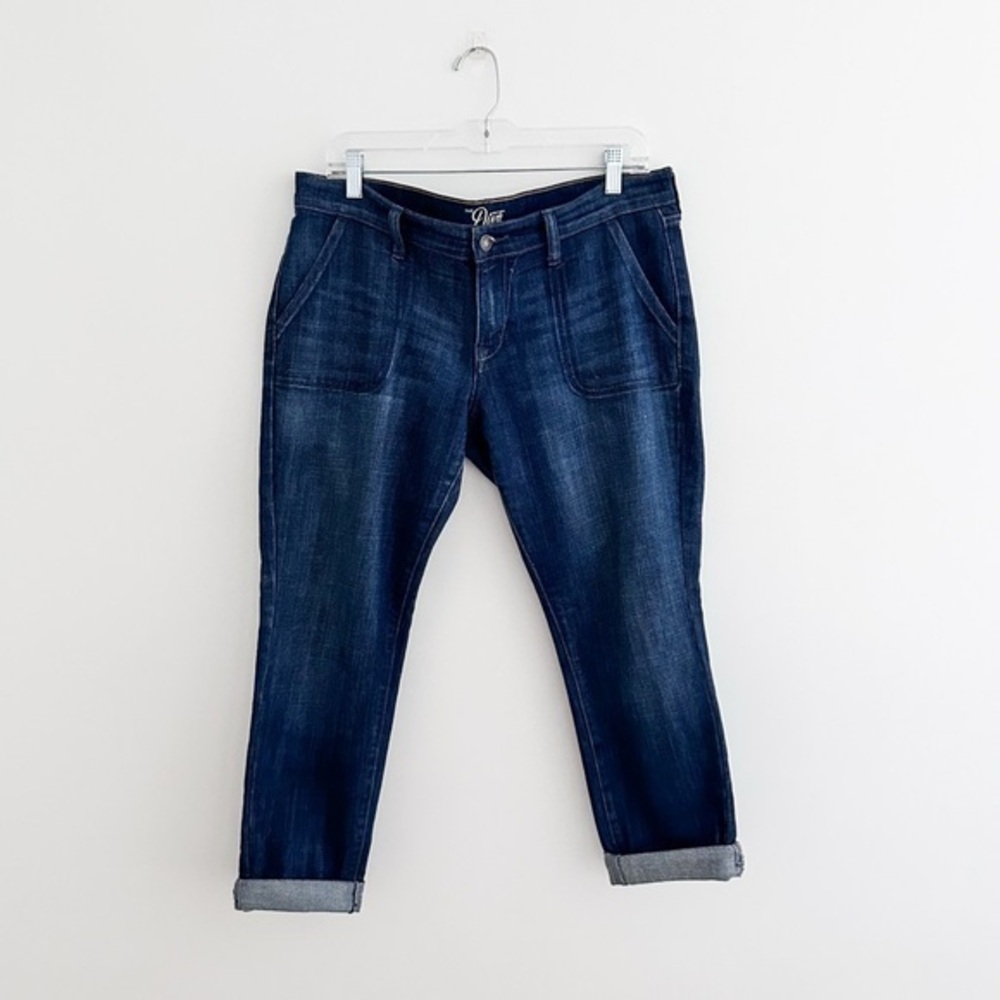 Vintage Old Navy The Diva Cropped Cuffed Jeans Size 12